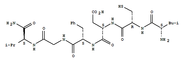 L-Valinamide,L-leucyl-L-cysteinyl-L-a-aspartyl-L-phenylalanylglycyl-