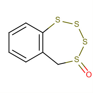 5H-1,2,3,4-Benzotetrathiepin, 4-oxide molecular structure