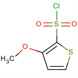 2-Thiophenesulfonyl chloride, 3-methoxy- molecular structure