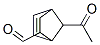 Bicyclo[2.2.1]hept-5-ene-2-carboxaldehyde,7-acetyl-, (1R,2R,4R,7R)-rel- molecular structure