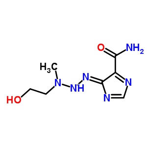 (5z)-5-[[2-hydroxyethyl(methyl)amino]hydrazinylidene]imidazole-4-carboxamide