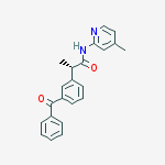 (2s)-2-(3-benzoylphenyl)-n-(4-methylpyridin-2-yl)propanamide
