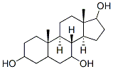 androstane-3,7,17-triol molecular structure