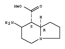 8-Indolizinecarboxylicacid,7-aminooctahydro-,methylester,(8R,8aS)-rel-