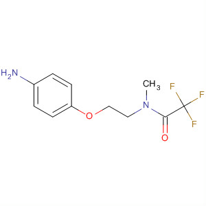Acetamide, N-[2-(4-aminophenoxy)ethyl]-2,2,2-trifluoro-N-methyl- molecular structure