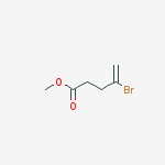 methyl 4-bromopent-4-enoate molecular structure