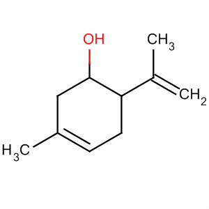 3-Cyclohexen-1-ol, 3-methyl-6-(1-methylethenyl)- molecular structure