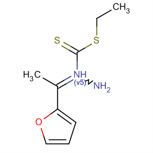 Hydrazinecarbodithioic acid, [1-(2-furanyl)ethylidene]-, ethyl ester molecular structure