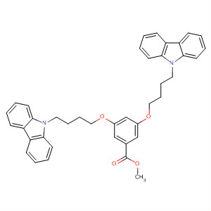 Benzoic acid, 3,5-bis[4-(9H-carbazol-9-yl)butoxy]-, methyl ester