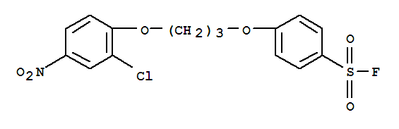 4-[3-(2-chloro-4-nitrophenoxy)propoxy]benzenesulfonyl fluoride