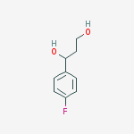 1,3-Propanediol, 1-(4-fluorophenyl)- molecular structure