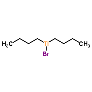 bromo(dibutyl)thallium molecular structure