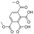 1,2,3,4-Benzenetetracarboxylic acid 1,4-dimethyl ester molecular structure