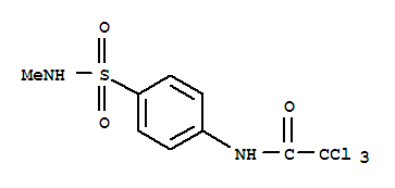 2,2,2-trichloro-N-[4-(methylsulfamoyl)phenyl]acetamide