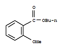 butyl 2-methoxybenzoate molecular structure