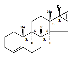 Cyclopropa[16,17]cyclopenta[a]phenanthrene,cyclopropa[16,17]pregn-4-ene deriv.