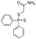 Diphenyldithiophosphinic acid 2-amino-2-oxoethyl ester