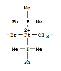 Platinum,bromobis(dimethylphenylphosphine)methyl-, (SP-4-3)-