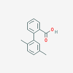 2-(2,5-DIMETHYLPHENYL)BENZOIC ACID molecular structure