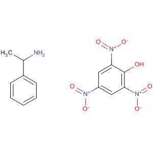 Benzeneethanamine, compd. with 2,4,6-trinitrophenol (1:1) molecular structure