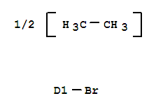 Dibromoethane molecular structure