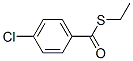 4-Chlorobenzenethiocarboxylic acid S-ethyl ester molecular structure