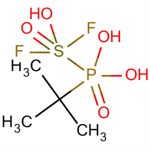 Phosphonothioic difluoride, (1,1-dimethylethyl)- molecular structure