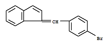 1-(4-bromobenzylidene)-1H-indene molecular structure