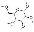 methyl 2,3,4,6-tetra-O-methyl-alpha-D-mannopyranoside molecular structure