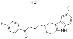 4-FLUORO-4-(8-FLUORO-1,3,4,5-TETRAHYDRO-2H-PYRIDOó4,3-B]INDOL-2-YL)BUTYROPHENONEHCL,99%