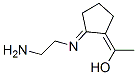 Ethanol,1-[2-[(2-aminoethyl)imino]cyclopentylidene]- molecular structure