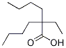 Hexanoic acid, 2-butyl-2-ethyl- molecular structure