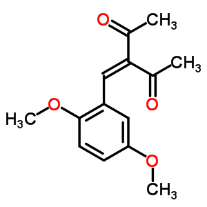 3-(2,5-dimethoxybenzylidene)pentane-2,4-dione