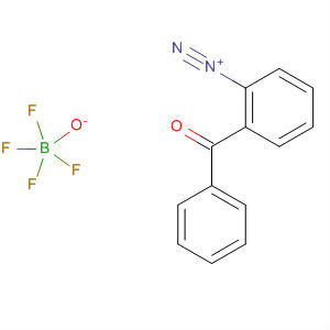 Benzenediazonium, 2-benzoyl-, tetrafluoroborate(1-) molecular structure