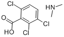 2,3,6-tba,dimethylaminesalt molecular structure