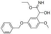 Benzeneethanimidicacid, a-hydroxy-2-methoxy-5-(phenylmethoxy)-,ethyl ester