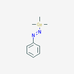 Phenyl(trimethylgermyl)diazene molecular structure