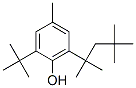 2-(1,1-Dimethylethyl)-4-methyl-6-(1,1,3,3-tetramethylbutyl)phenol molecular structure