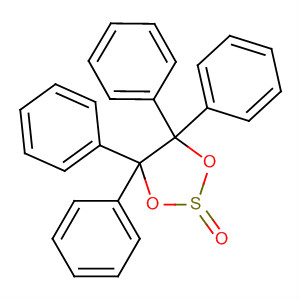 1,3,2-Dioxathiolane, 4,4,5,5-tetraphenyl-, 2-oxide molecular structure