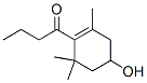 1-(4-Hydroxy-2,6,6-trimethyl-1-cyclohexenyl)-1-butanone molecular structure