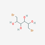 1,6-dibromohexane-2,3,4,5-tetrol molecular structure
