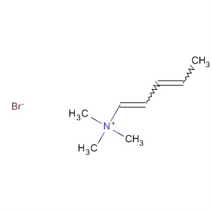 1,3-Pentadien-1-aminium, N,N,N-trimethyl-, bromide molecular structure