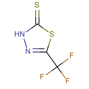 1,3,4-Thiadiazole-2(3H)-thione, 5-(trifluoromethyl)- molecular structure