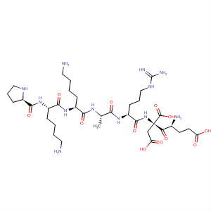 L-Aspartic acid, L-prolyl-L-lysyl-L-lysyl-L-alanyl-L-arginyl-L-a-glutamyl-