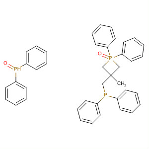 Phosphine oxide,[2-[(diphenylphosphinyl)methyl]-2-methyl-1,3-propanediyl]bis[diphenyl- molecular structure