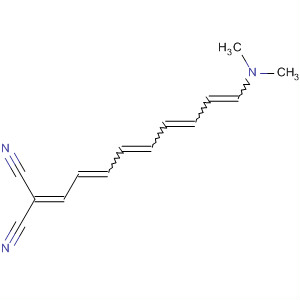 Propanedinitrile, [9-(dimethylamino)-2,4,6,8-nonatetraenylidene]- molecular structure