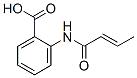 Benzoic acid,2-[(1-oxo-2-buten-1-yl)amino]-