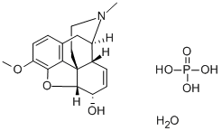 CODEINE PHOSPHATE molecular structure