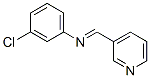 3-Chloro-N-(3-pyridinylmethylene)benzenamine
