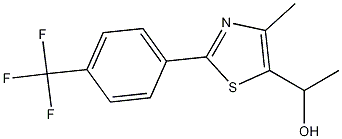1-[4-Methyl-2-(4-trifluoromethylphenyl)thiazol-5-yl]ethanol